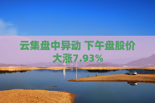 云集盘中异动 下午盘股价大涨7.93%