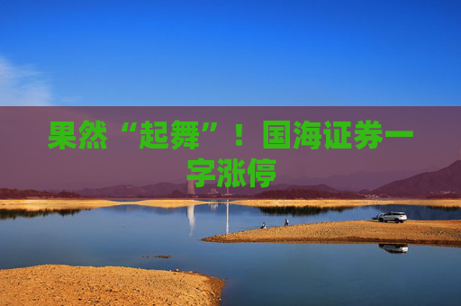 果然“起舞”！国海证券一字涨停