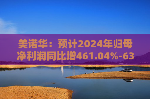 美诺华：预计2024年归母净利润同比增461.04%-633.67%