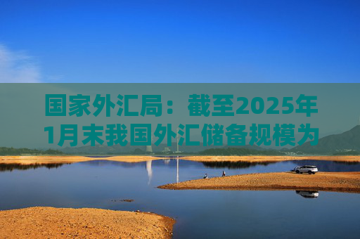 国家外汇局：截至2025年1月末我国外汇储备规模为32090亿美元