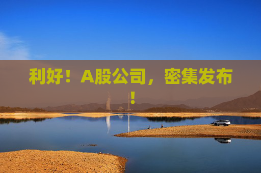 利好！A股公司，密集发布！