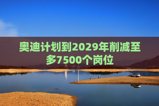 奥迪计划到2029年削减至多7500个岗位