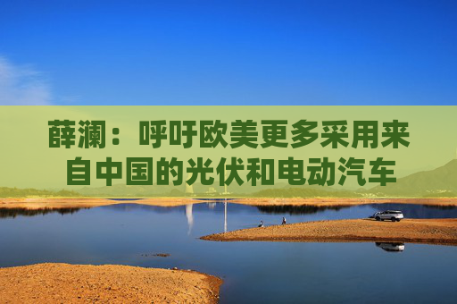 薛澜：呼吁欧美更多采用来自中国的光伏和电动汽车