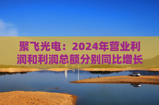聚飞光电：2024年营业利润和利润总额分别同比增长50.20%和49.71%