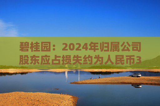 碧桂园：2024年归属公司股东应占损失约为人民币328亿元