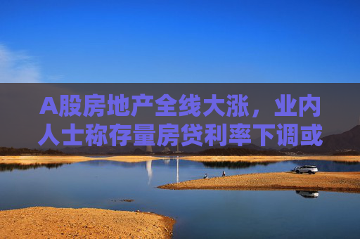 A股房地产全线大涨，业内人士称存量房贷利率下调或有希望