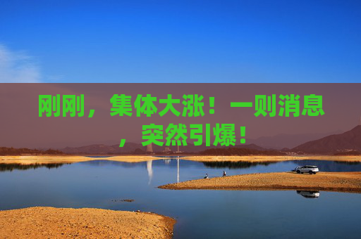 刚刚，集体大涨！一则消息，突然引爆！