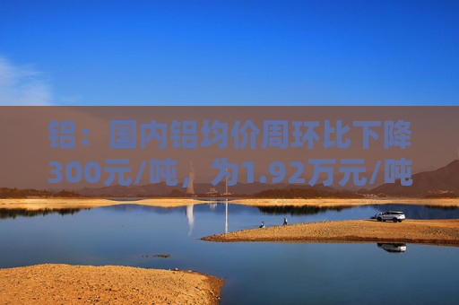 铝：国内铝均价周环比下降300元/吨，为1.92万元/吨已降至成本线附近