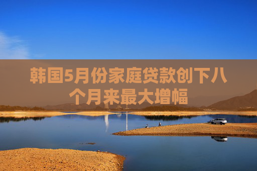 韩国5月份家庭贷款创下八个月来最大增幅