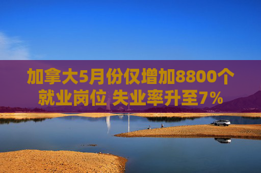 加拿大5月份仅增加8800个就业岗位 失业率升至7%