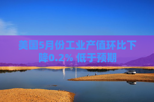 美国5月份工业产值环比下降0.2% 低于预期