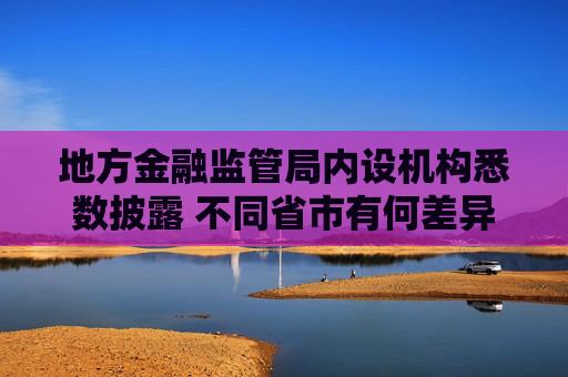 地方金融监管局内设机构悉数披露 不同省市有何差异？