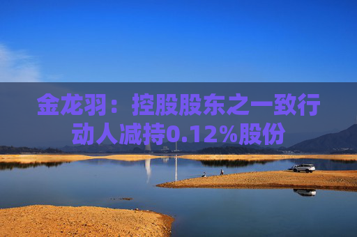 金龙羽：控股股东之一致行动人减持0.12%股份
