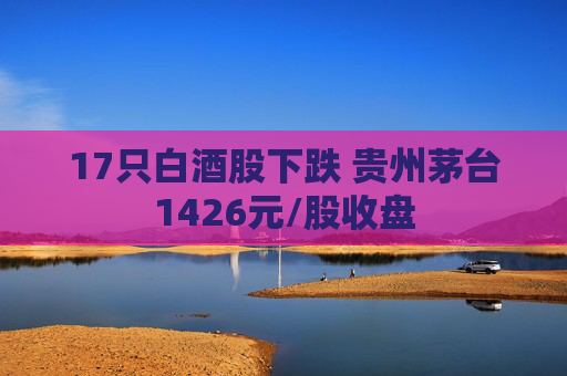 17只白酒股下跌 贵州茅台1426元/股收盘