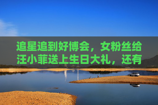 追星追到好博会，女粉丝给汪小菲送上生日大礼，还有粉粉爱心气球