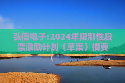 弘信电子:2024年限制性股票激励计划（草案）摘要
