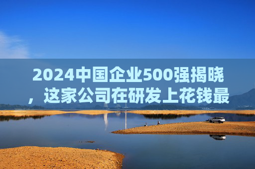 2024中国企业500强揭晓，这家公司在研发上花钱最多
