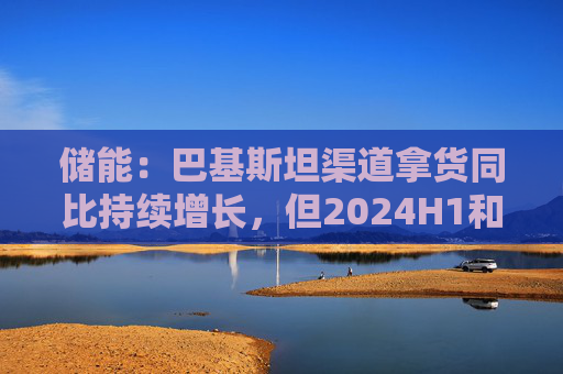 储能：巴基斯坦渠道拿货同比持续增长，但2024H1和2024H1总量差异不大