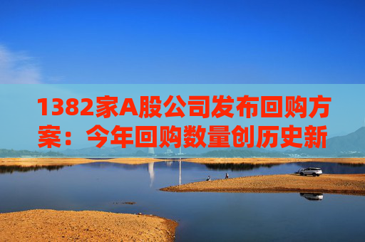 1382家A股公司发布回购方案:今年回购数量创历史新高,是去年同期的3倍