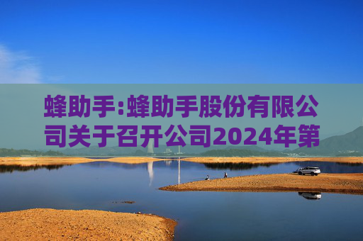蜂助手:蜂助手股份有限公司关于召开公司2024年第二次临时股东大会的通知