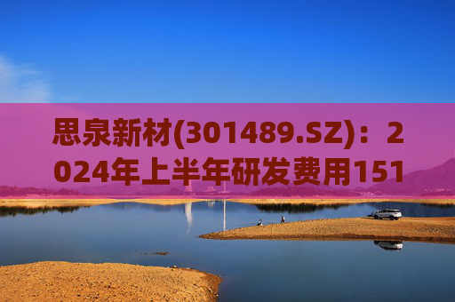 思泉新材(301489.SZ)：2024年上半年研发费用1516.97万元，占营收比例7.01%