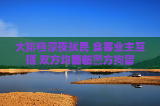 大排档深夜扰民 食客业主互砸 双方均面临警方拘留