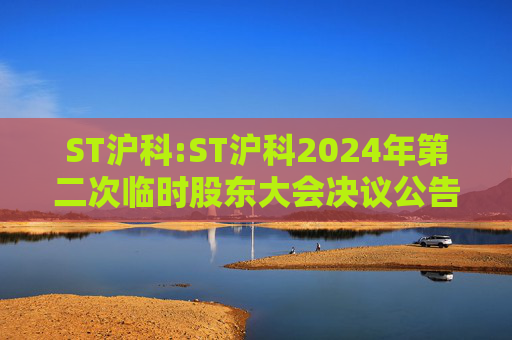 ST沪科:ST沪科2024年第二次临时股东大会决议公告