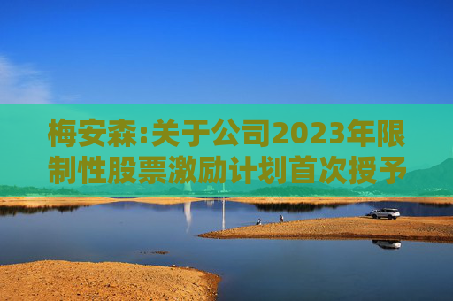 梅安森:关于公司2023年限制性股票激励计划首次授予部分第一个归属期归属条件成就的公告
