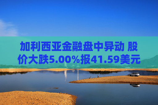 加利西亚金融盘中异动 股价大跌5.00%报41.59美元