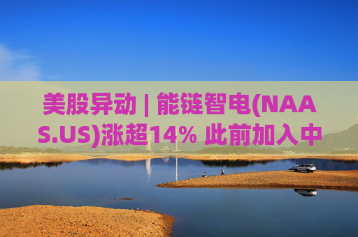 美股异动 | 能链智电(NAAS.US)涨超14% 此前加入中国esg联盟