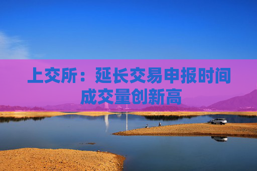 上交所：延长交易申报时间 成交量创新高