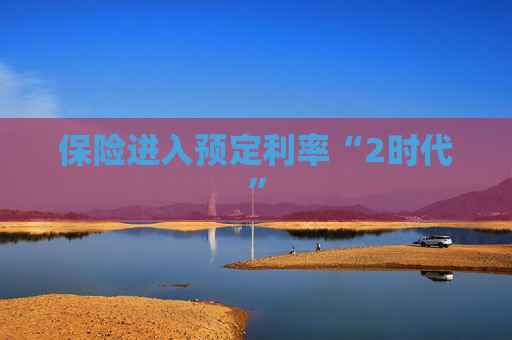 保险进入预定利率“2时代”