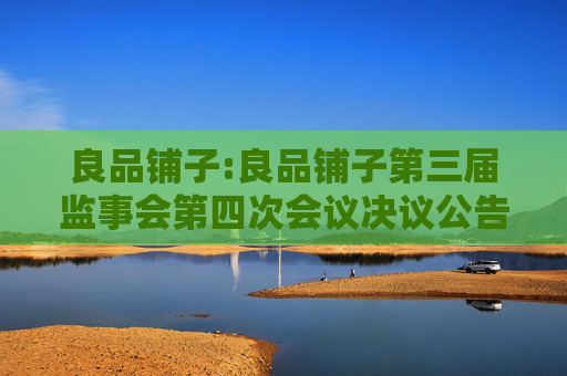 良品铺子:良品铺子第三届监事会第四次会议决议公告