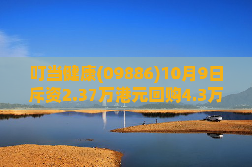 叮当健康(09886)10月9日斥资2.37万港元回购4.3万股