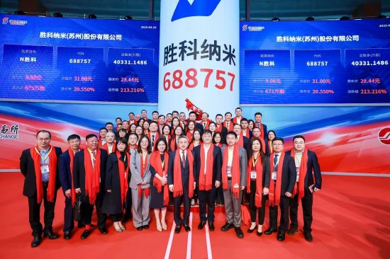 胜科纳米董事长李晓旻:上市仪式现场照片花絮 值得记录的几个小细节
